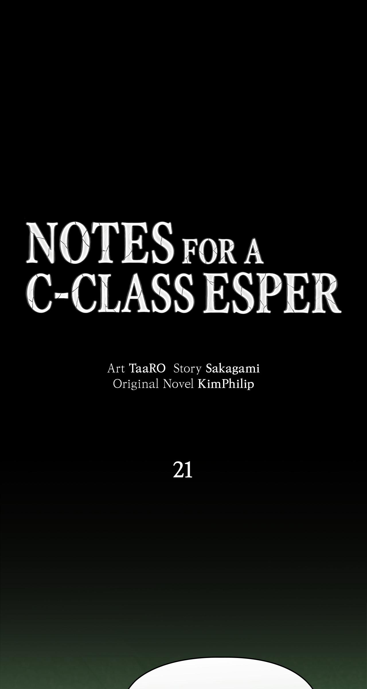 Read C-Class Esper’s Memorandum chapter 21 image 1 on Lezhin