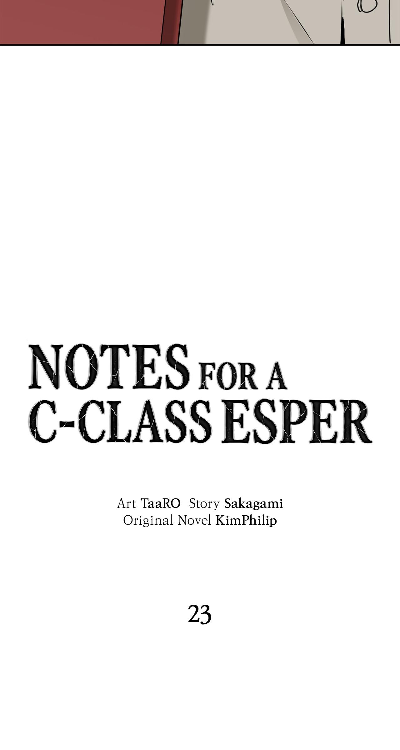 Read C-Class Esper’s Memorandum chapter 23 image 2 on Lezhin