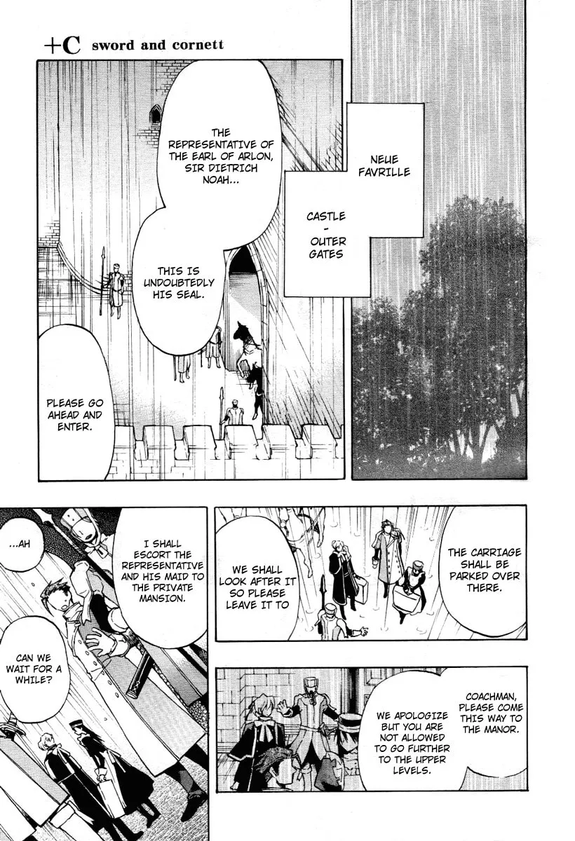 Read +C: Sword and Cornett chapter 14 image 16 on Lezhin