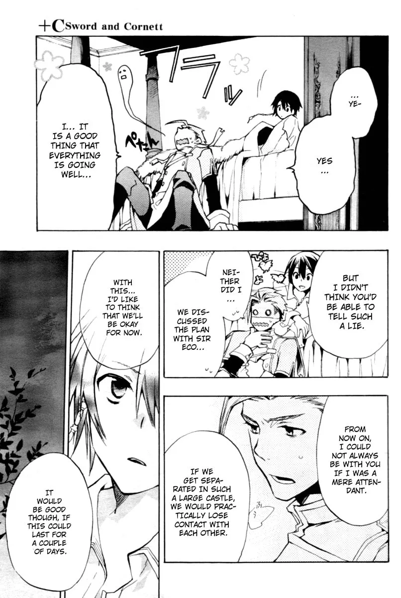 Read +C: Sword and Cornett chapter 15 image 15 on Lezhin