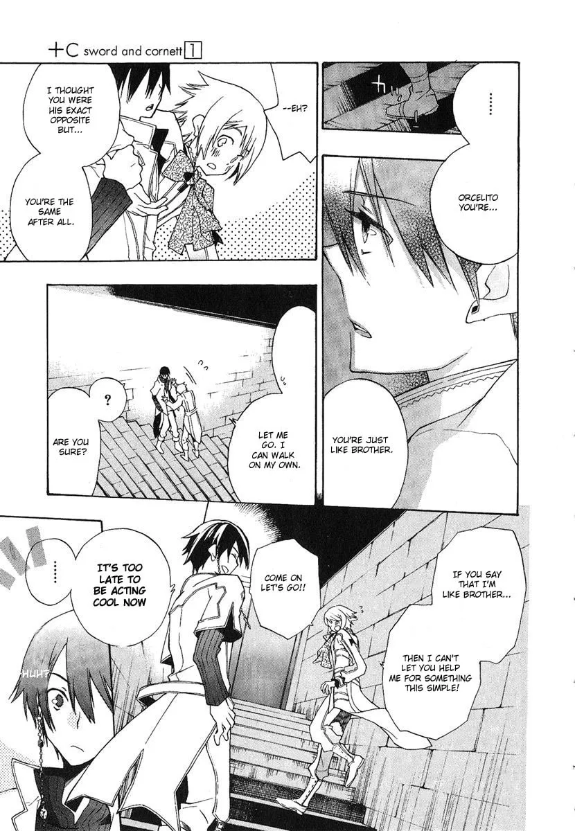 Read +C: Sword and Cornett chapter 2 image 16 on Lezhin