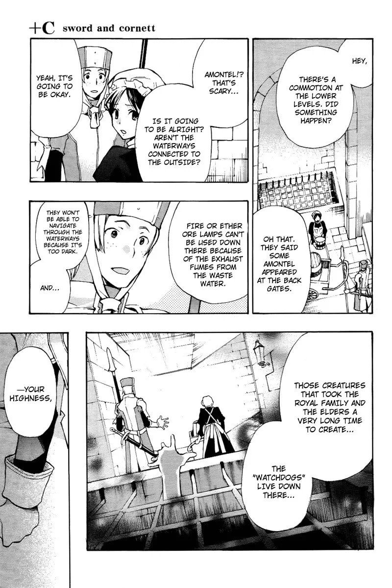 Read +C: Sword and Cornett chapter 20 image 25 on Lezhin