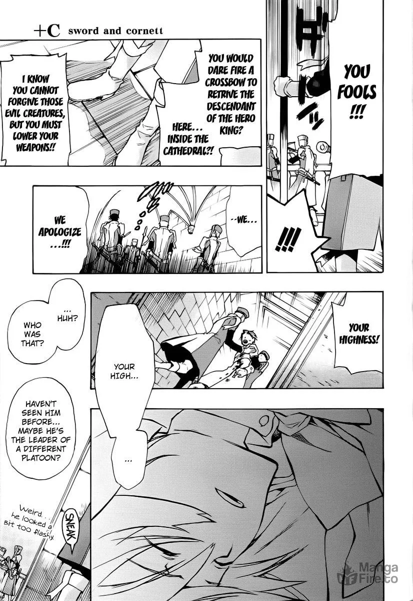 Read +C: Sword and Cornett chapter 21 image 14 on Lezhin