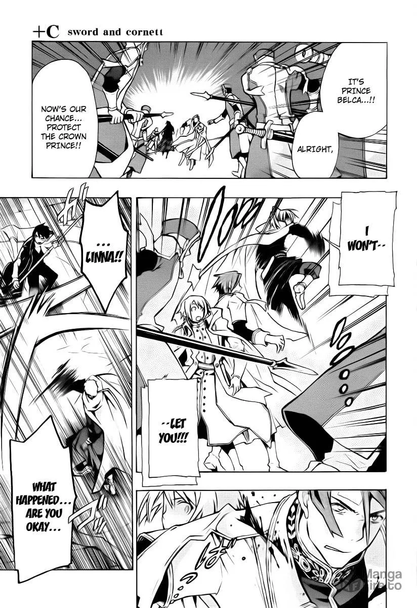 Read +C: Sword and Cornett chapter 21 image 8 on Lezhin