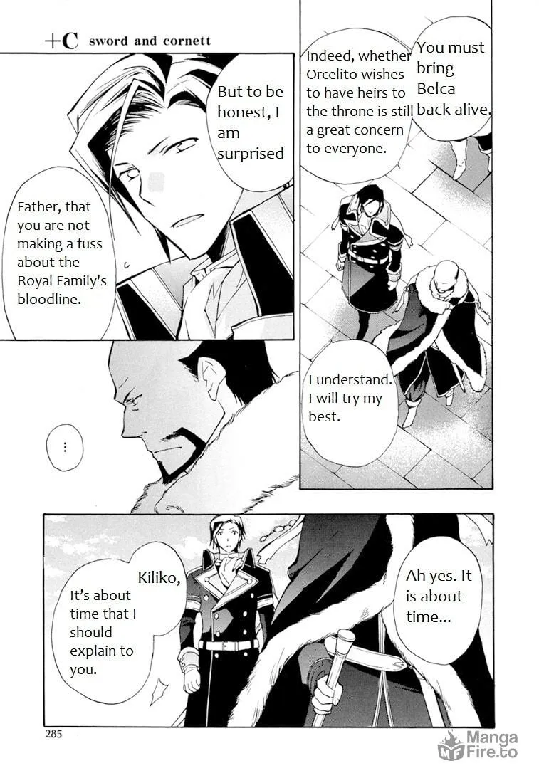 Read +C: Sword and Cornett chapter 27 image 12 on Lezhin