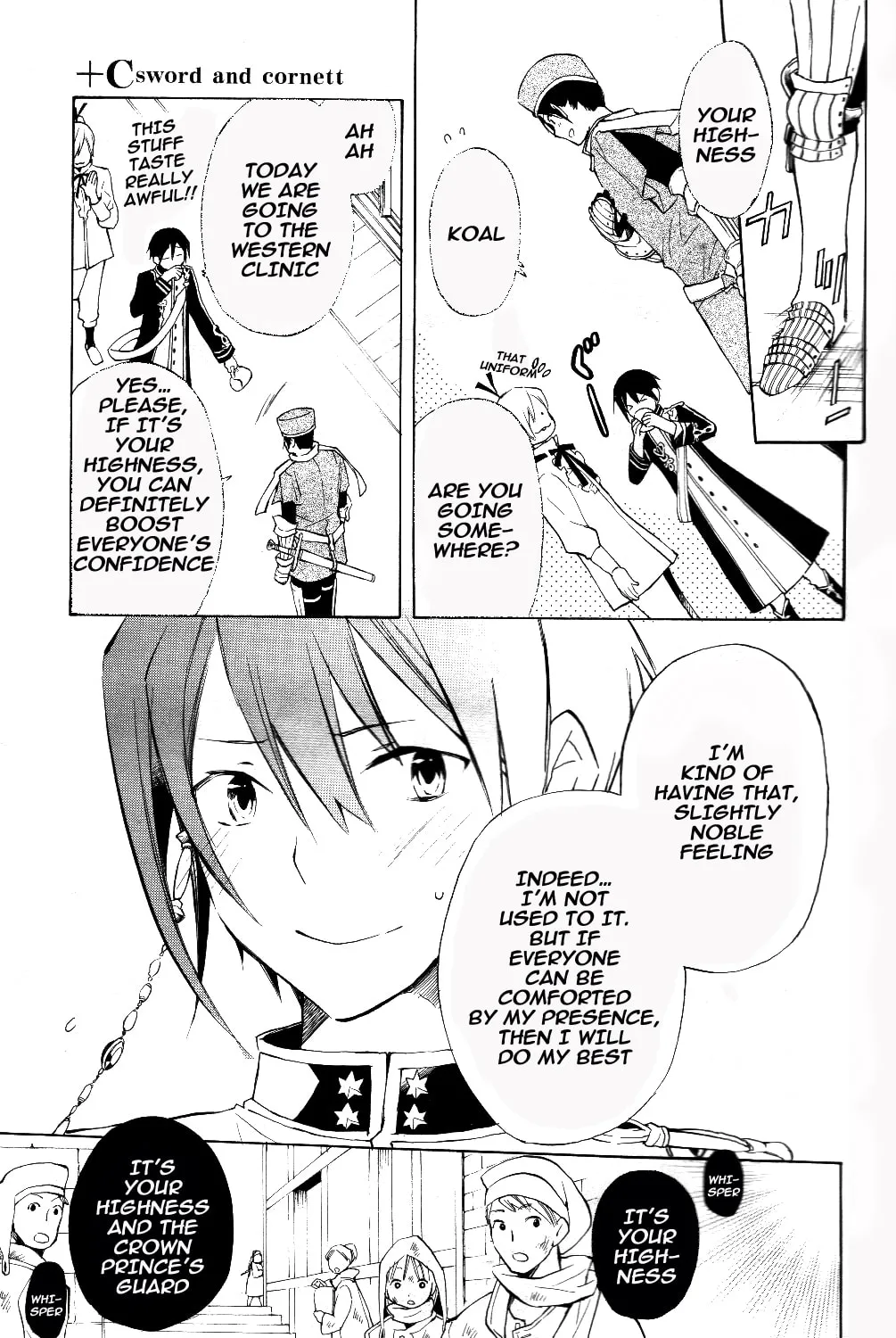 Read +C: Sword and Cornett chapter 31 image 16 on Lezhin