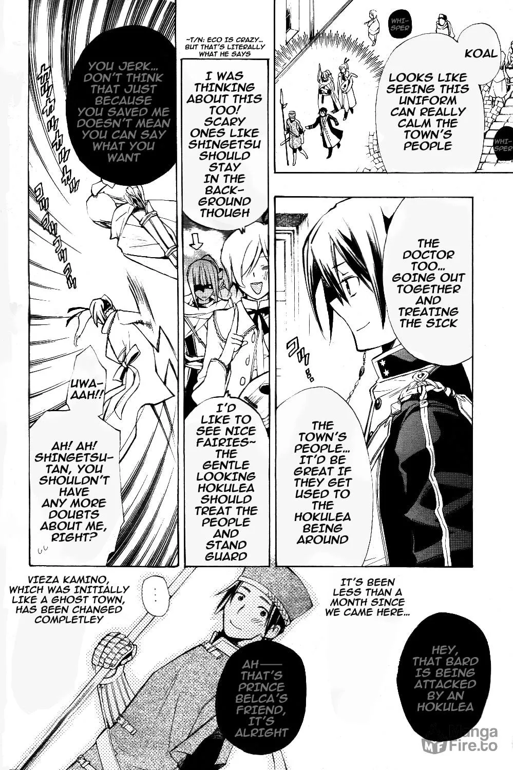 Read +C: Sword and Cornett chapter 31 image 17 on Lezhin