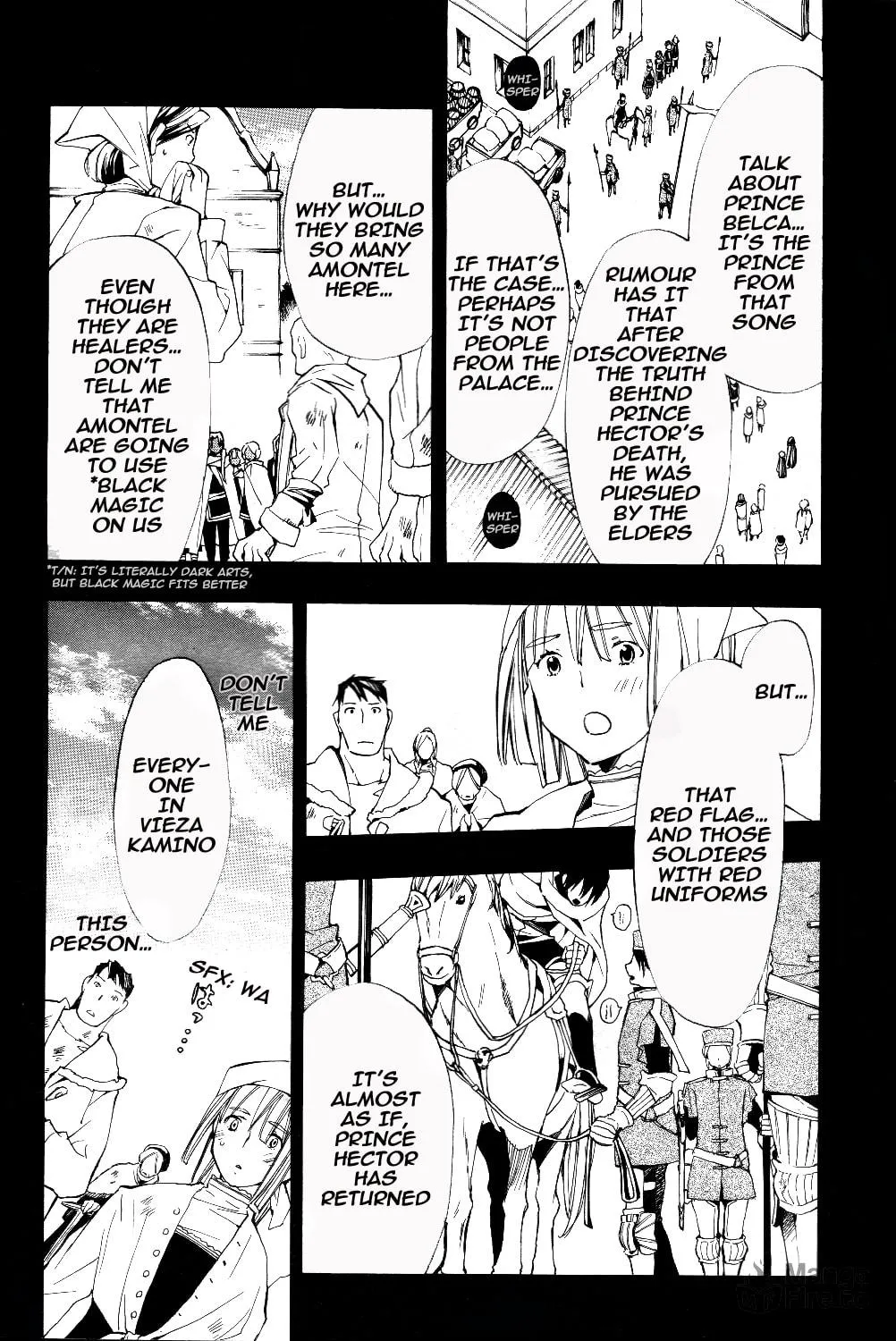 Read +C: Sword and Cornett chapter 31 image 23 on Lezhin