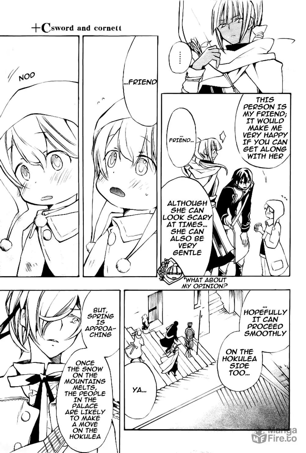 Read +C: Sword and Cornett chapter 31 image 26 on Lezhin