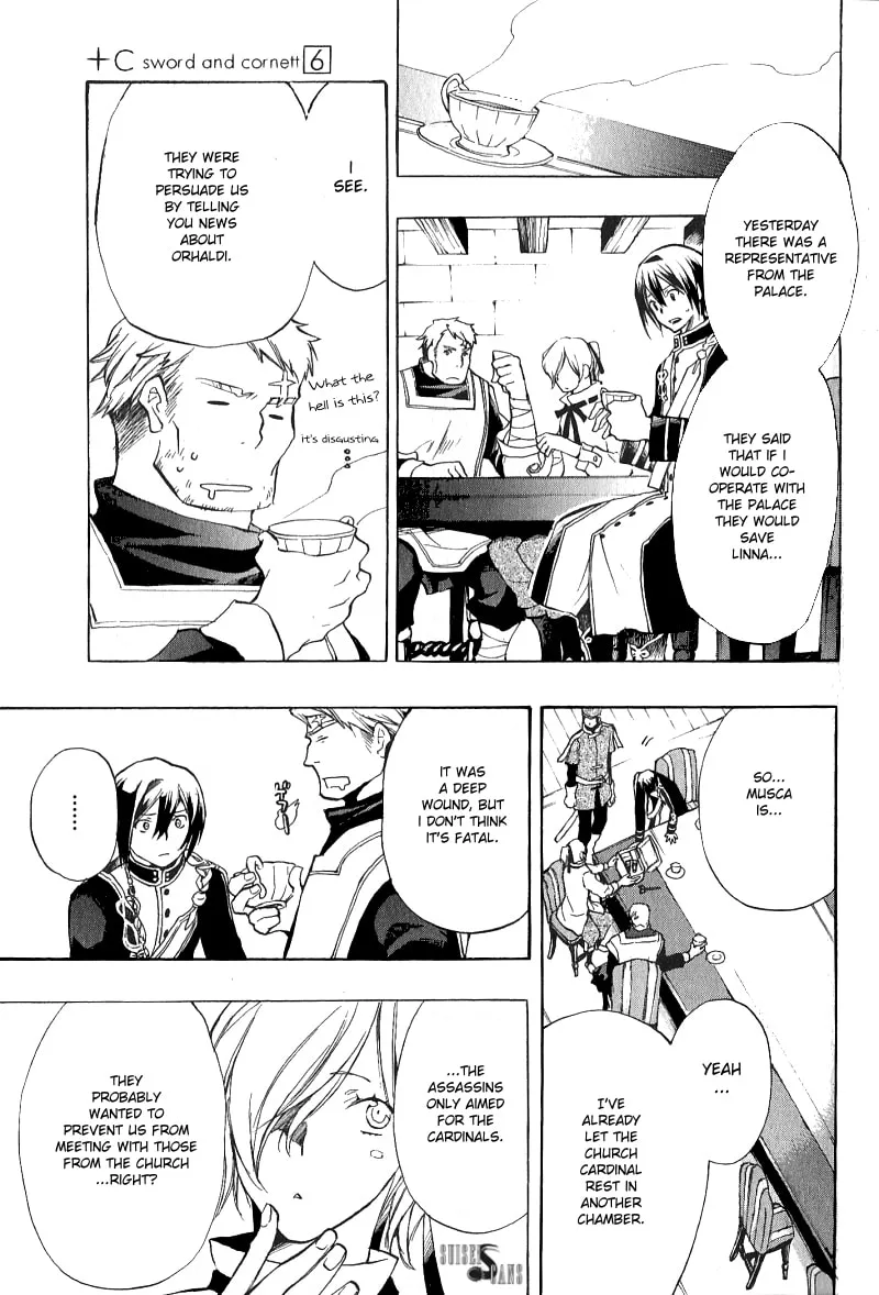 Read +C: Sword and Cornett chapter 33 image 27 on Lezhin