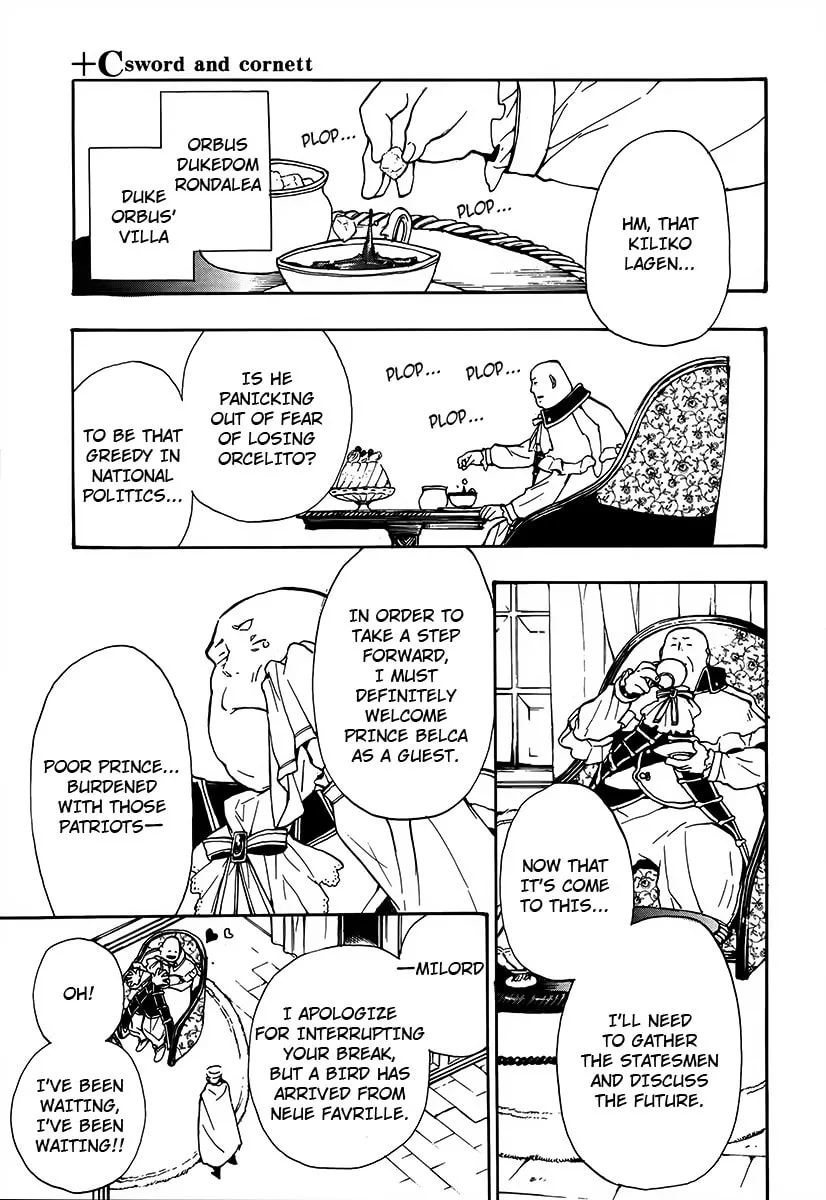 Read +C: Sword and Cornett chapter 41 image 12 on Lezhin