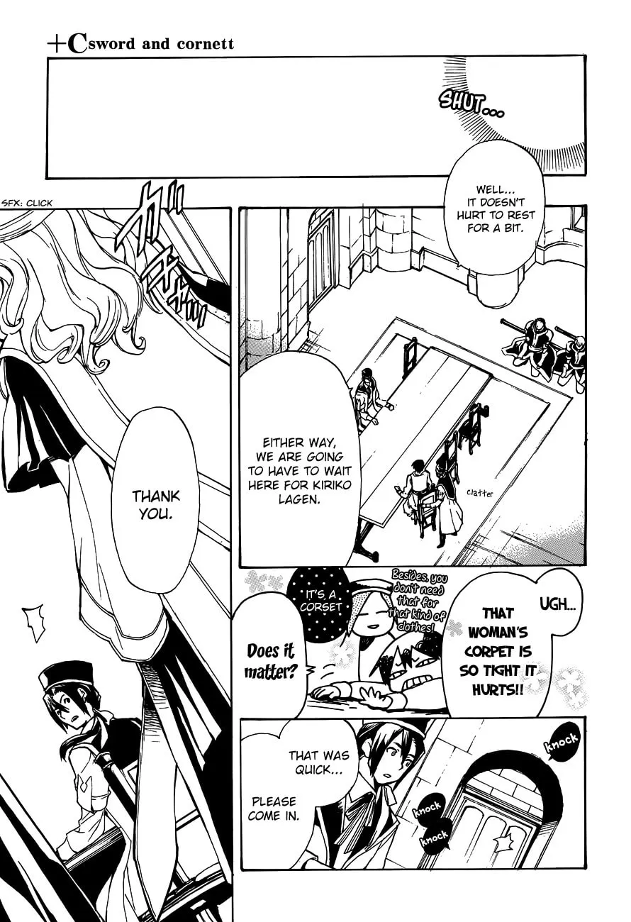 Read +C: Sword and Cornett chapter 47 image 27 on Lezhin