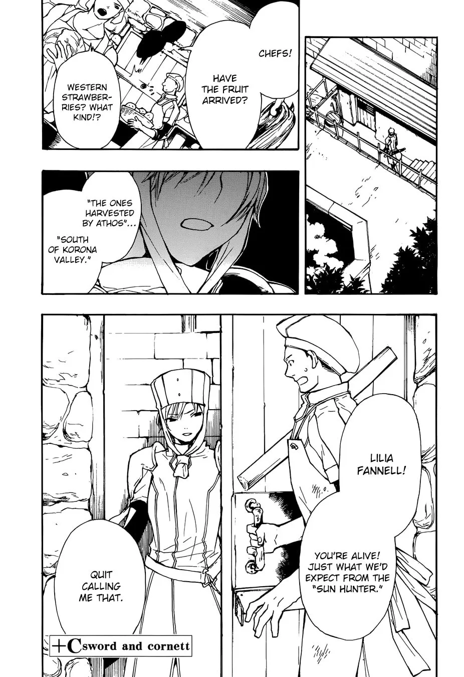 Read +C: Sword and Cornett chapter 48 image 1 on Lezhin
