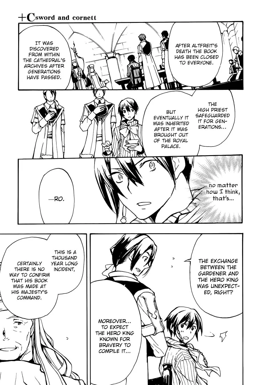 Read +C: Sword and Cornett chapter 48 image 13 on Lezhin