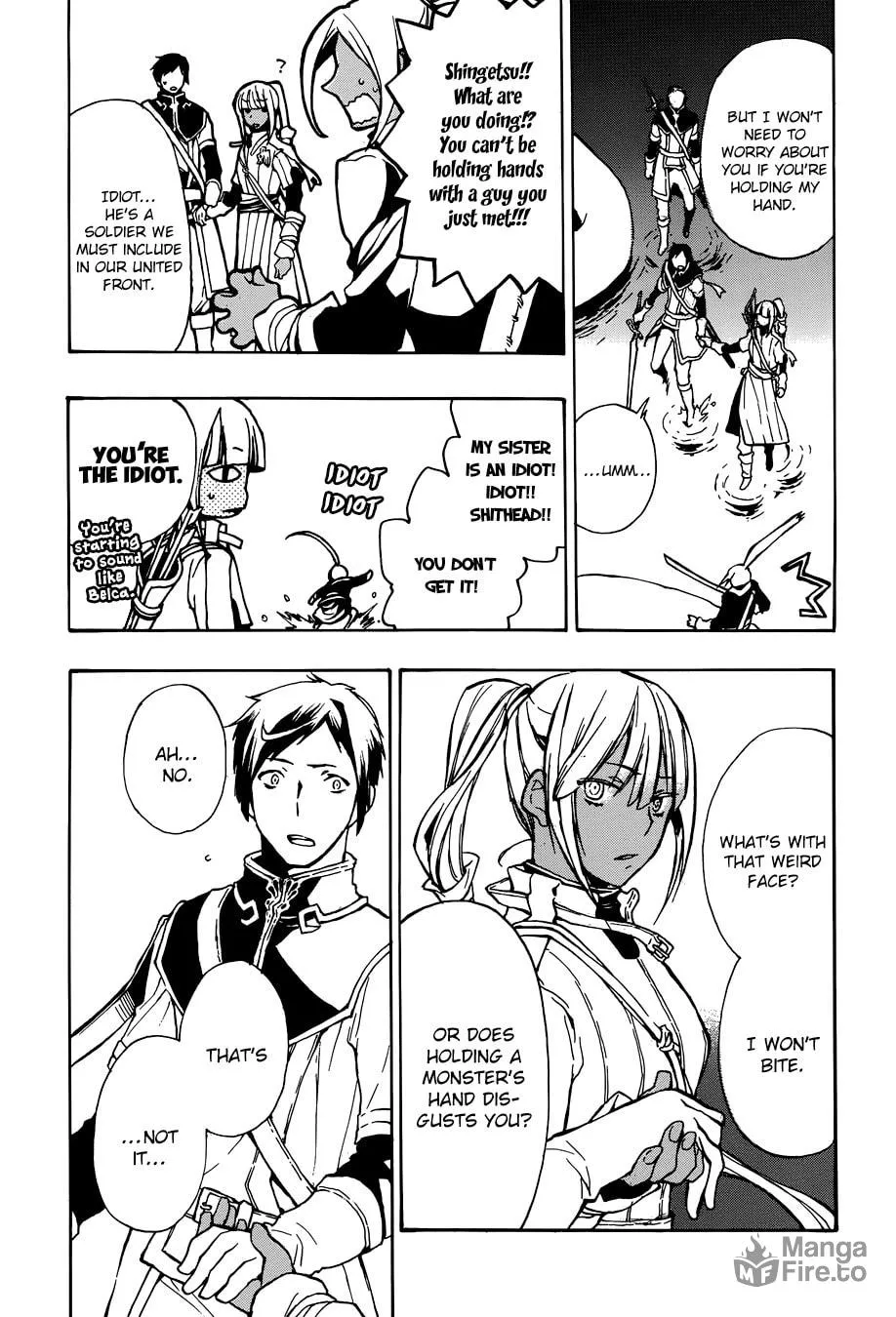 Read +C: Sword and Cornett chapter 48 image 17 on Lezhin