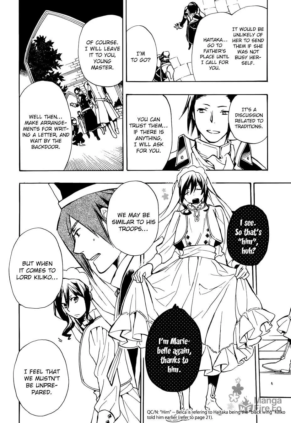 Read +C: Sword and Cornett chapter 48 image 24 on Lezhin