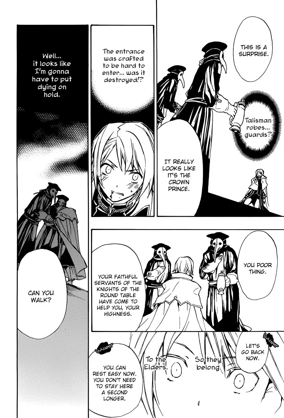 Read +C: Sword and Cornett chapter 48 image 28 on Lezhin