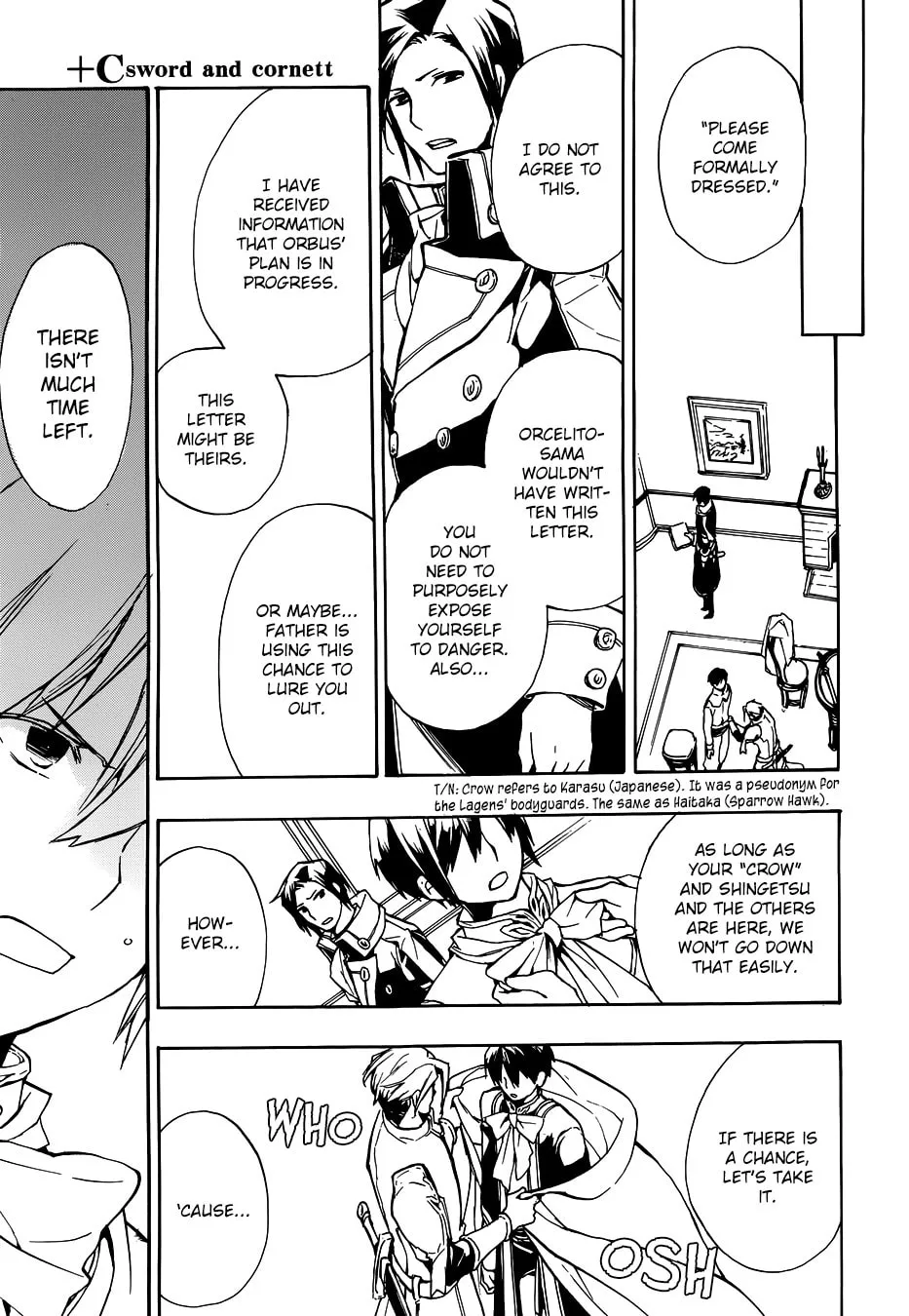 Read +C: Sword and Cornett chapter 51 image 7 on Lezhin