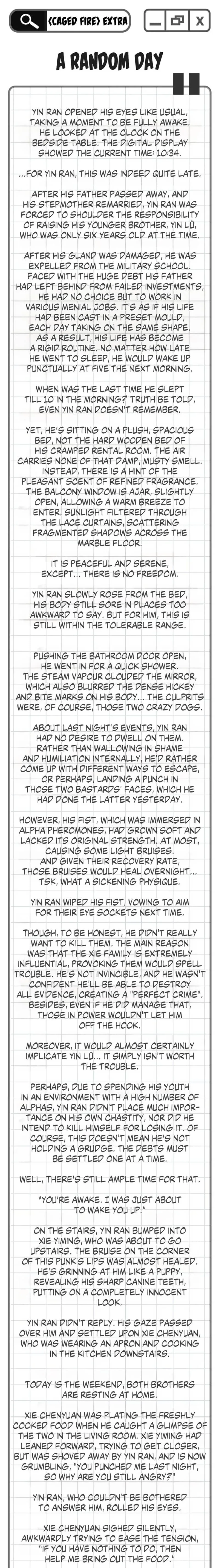 Read Caged Fire chapter 9 image 1 on Lezhin