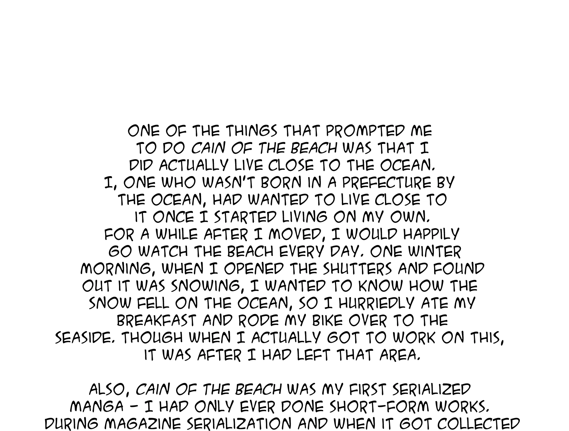 Cain of the Beach Chapter 0 page 5 - 