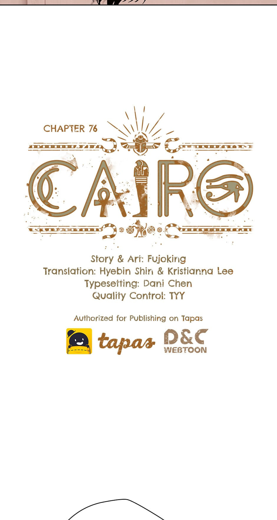Read Cairo chapter 76 image 4 on Lezhin