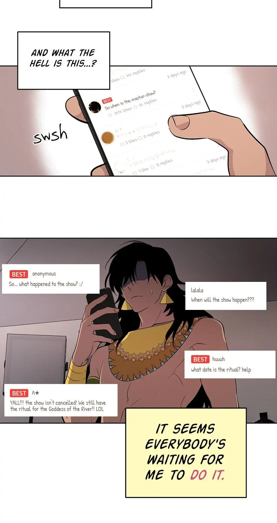 Read Cairo chapter 77 image 1 on Lezhin
