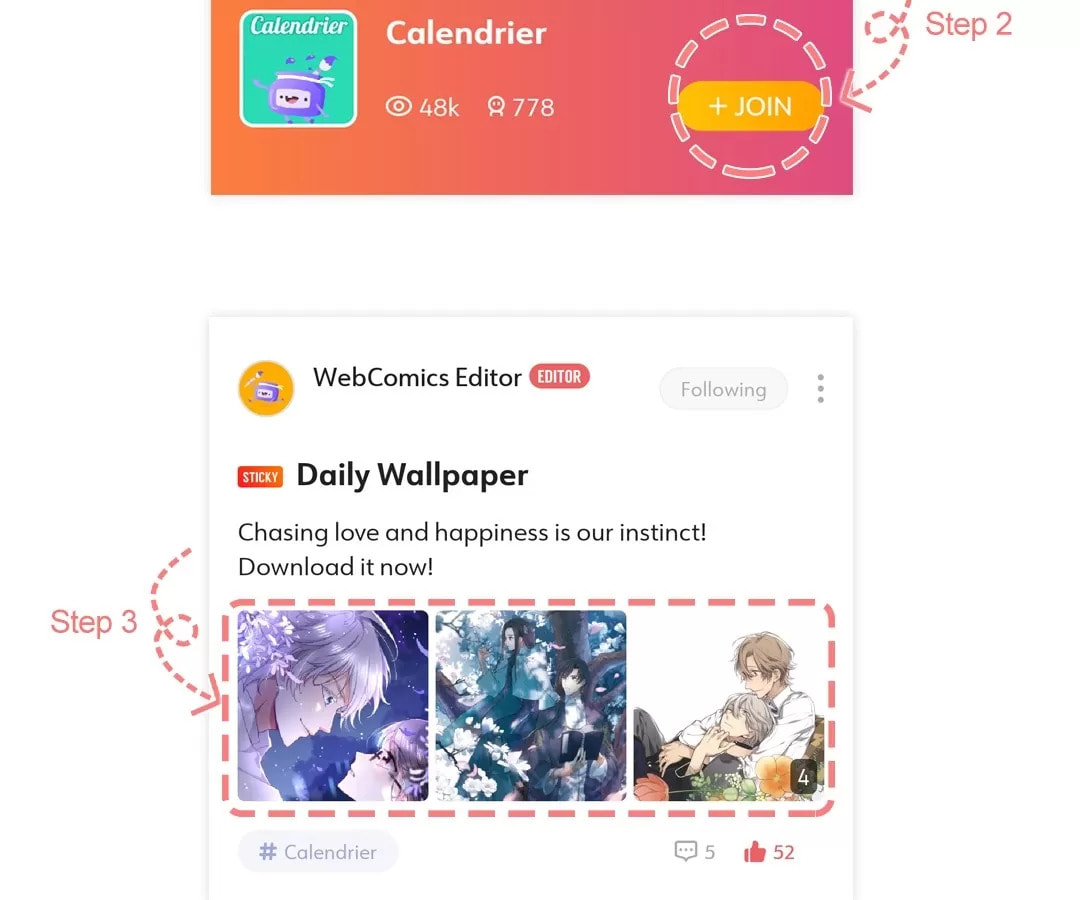 Read Calendrier Vengeur chapter 1048 image 8 on Lezhin