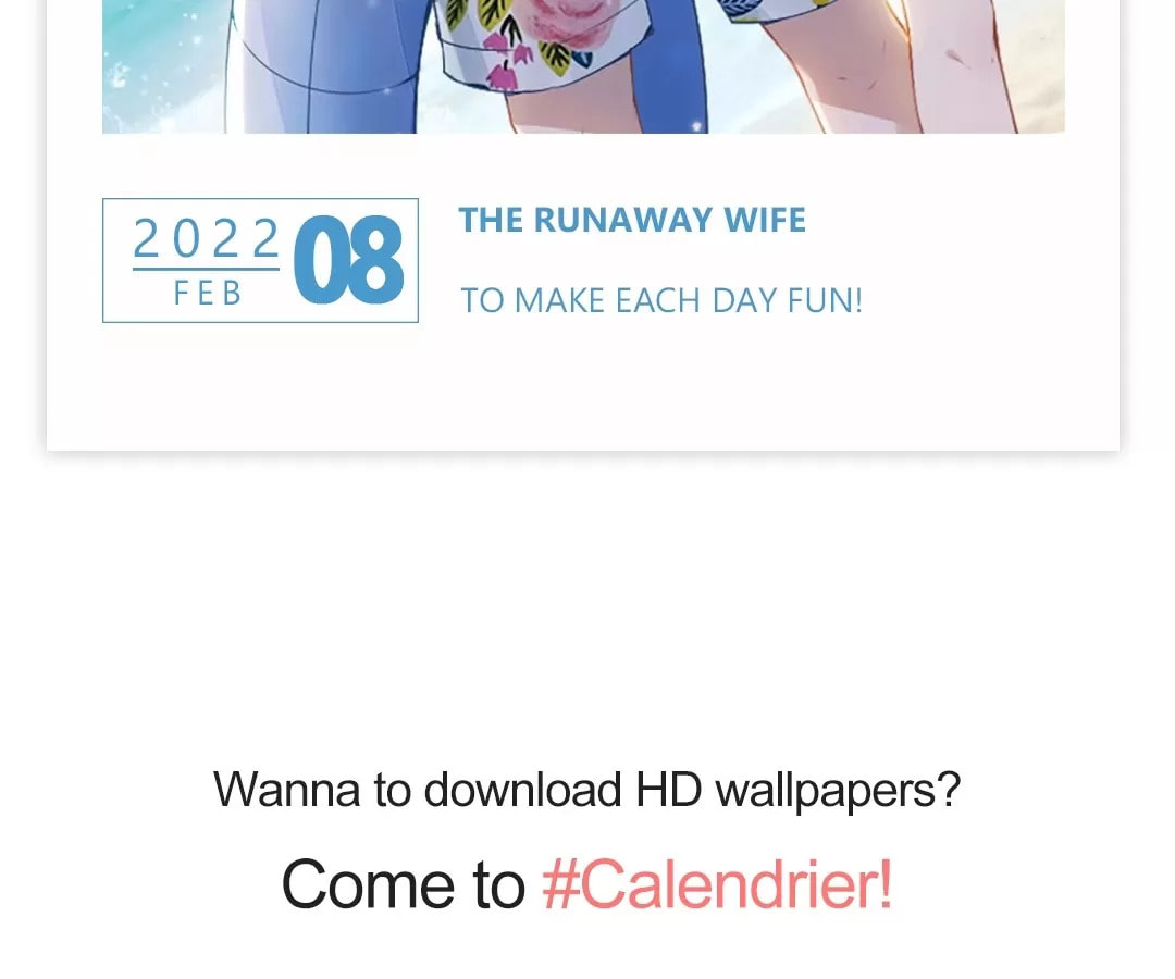 Read Calendrier Vengeur chapter 1071 image 2 on Lezhin