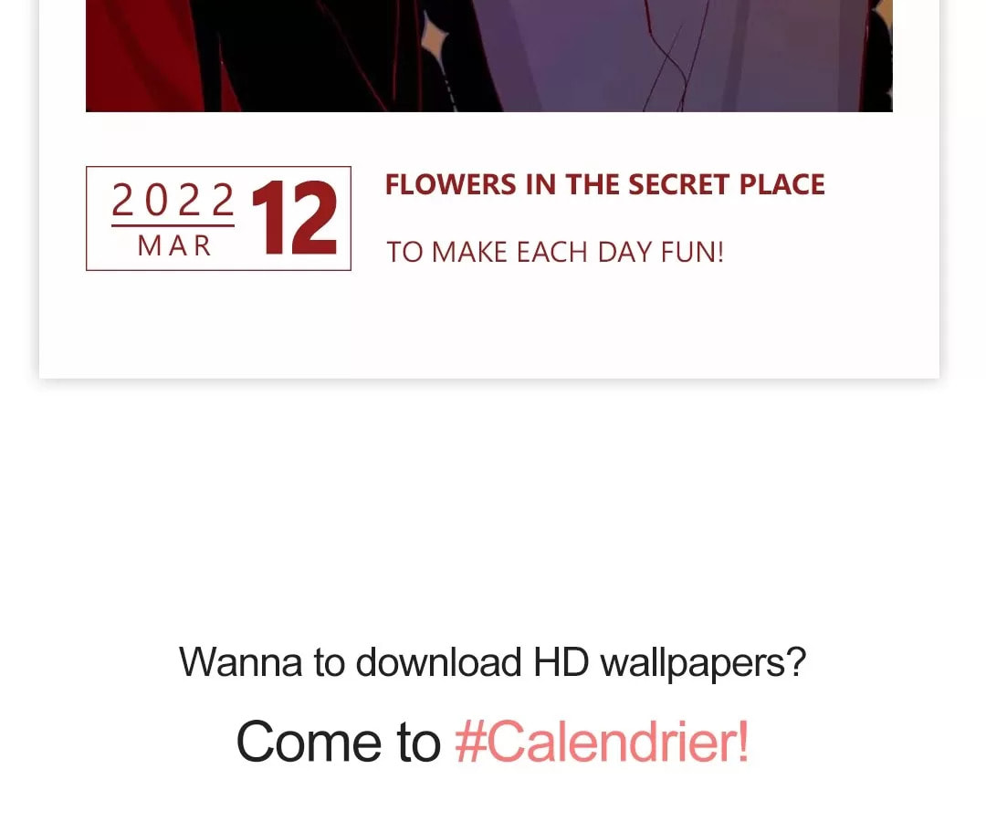 Read Calendrier Vengeur chapter 1103 image 2 on Lezhin