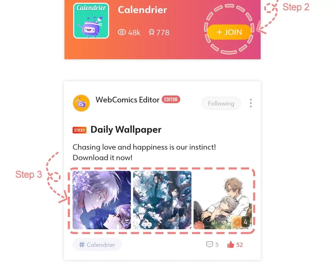 Read Calendrier Vengeur chapter 408 image 7 on Lezhin