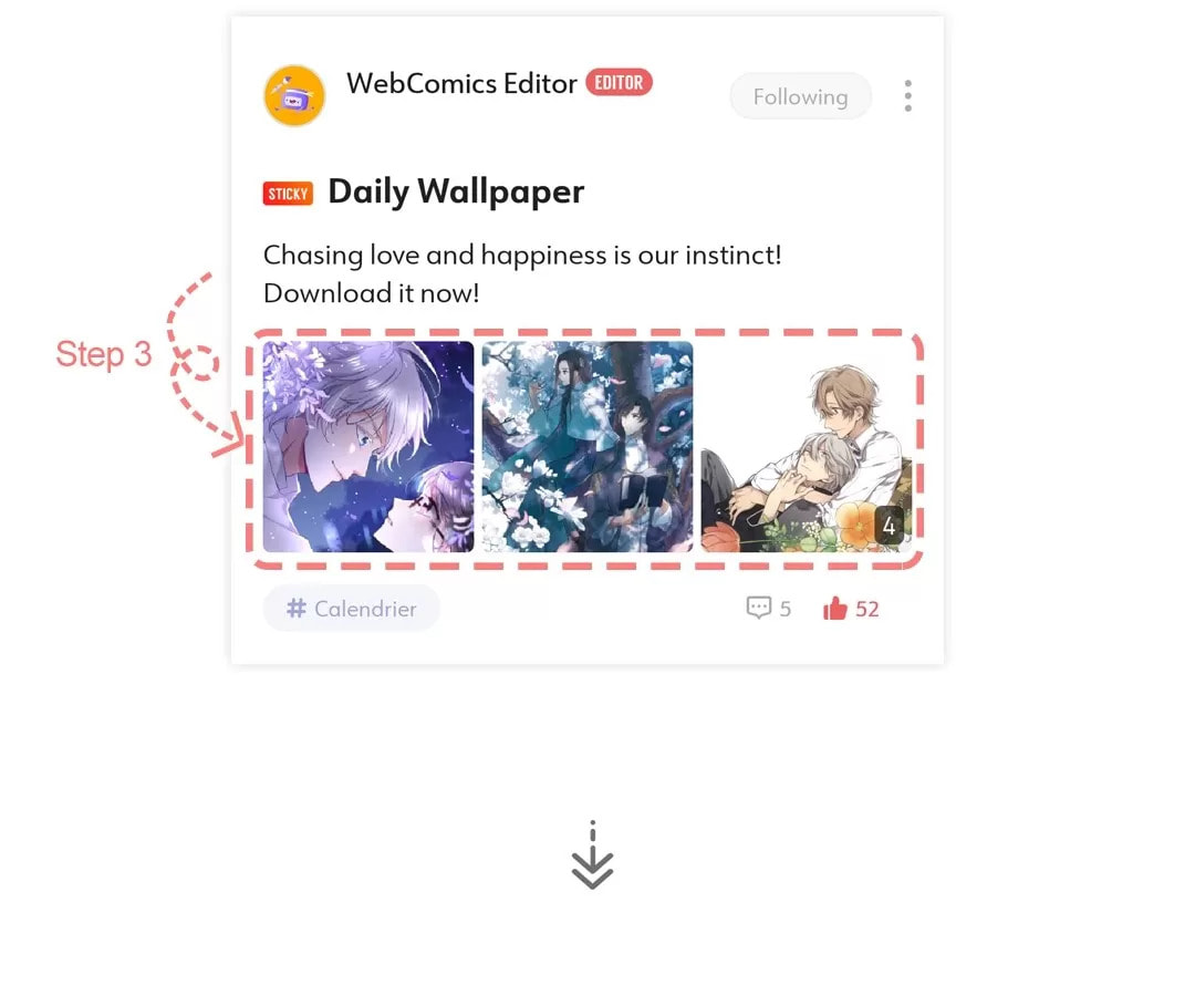 Read Calendrier Vengeur chapter 516 image 4 on Lezhin