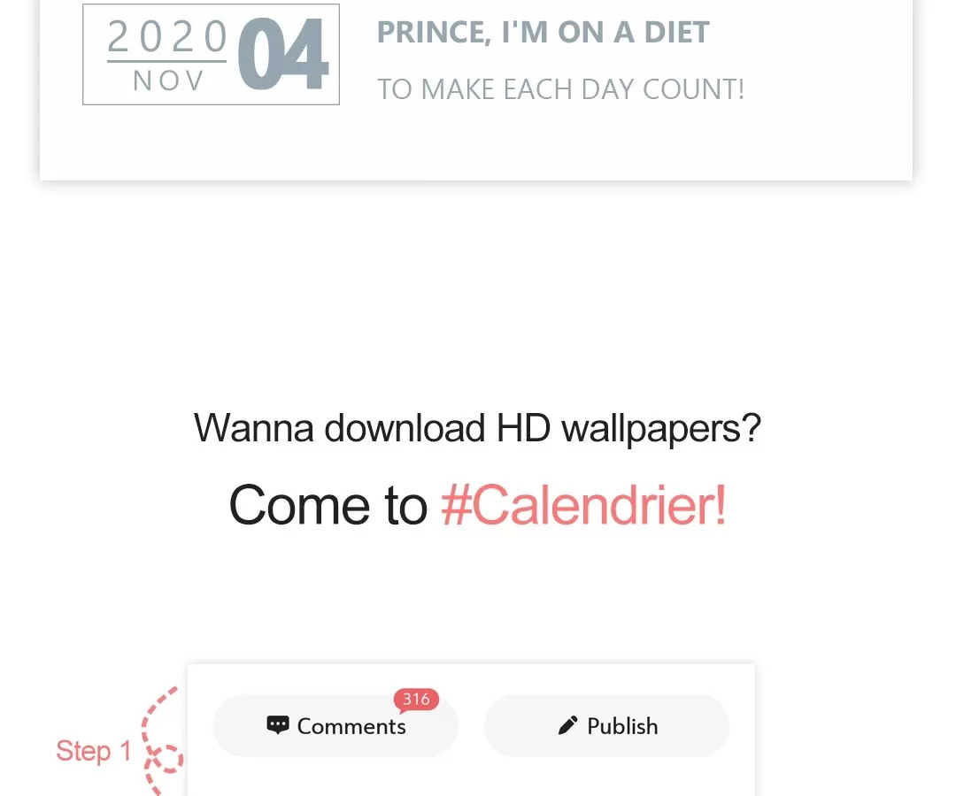 Read Calendrier Vengeur chapter 609 image 2 on Lezhin