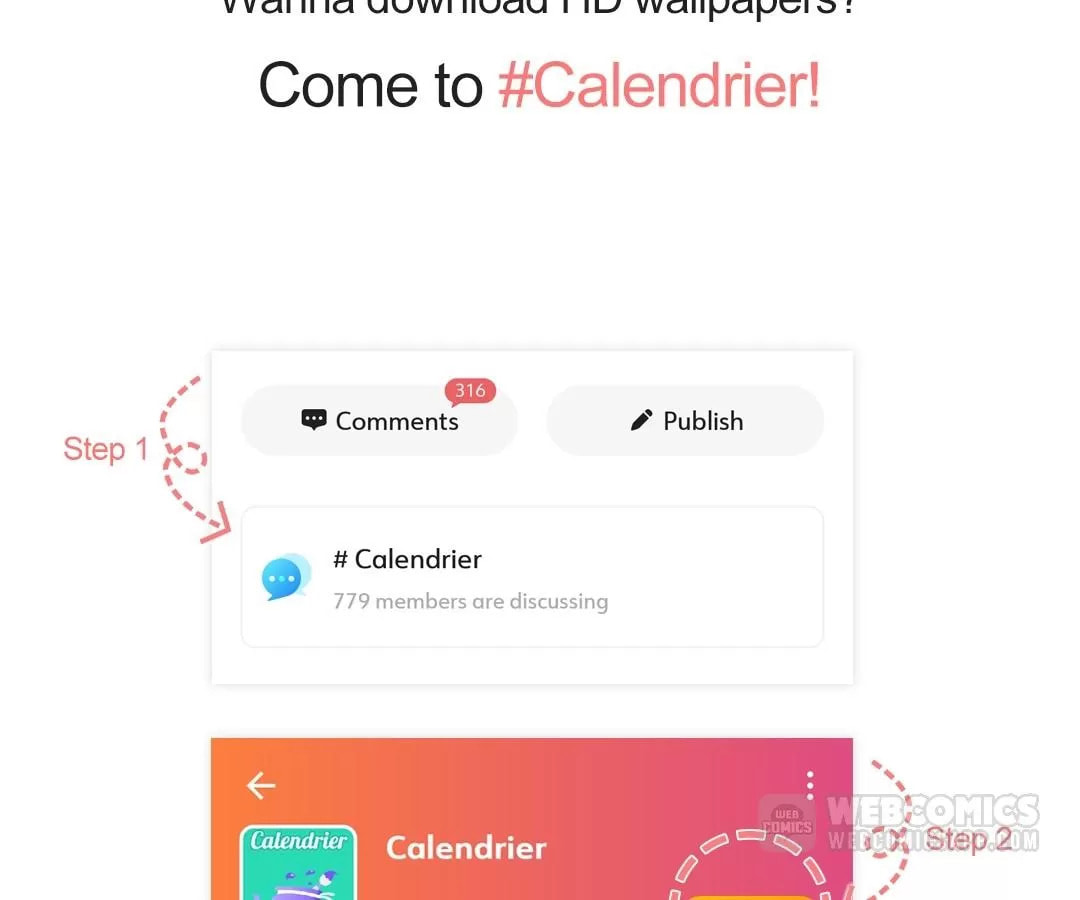 Read Calendrier Vengeur chapter 613 image 9 on Lezhin