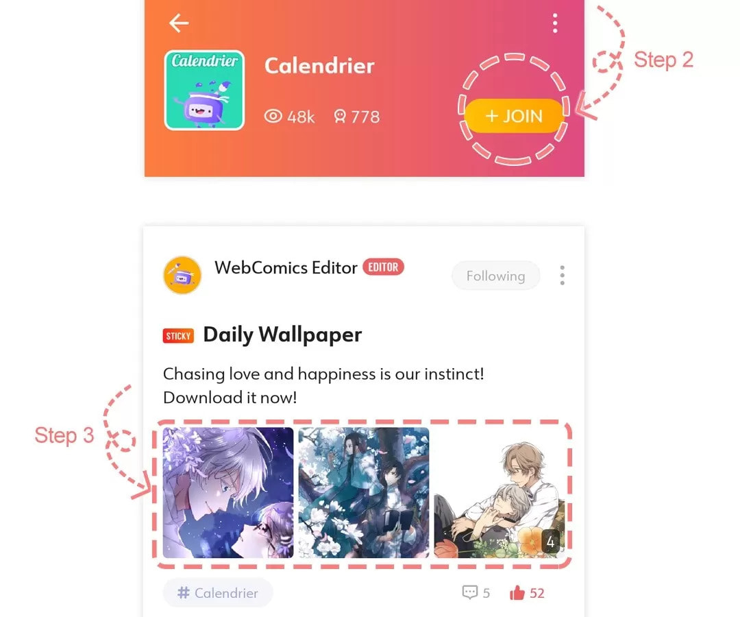 Read Calendrier Vengeur chapter 697 image 8 on Lezhin