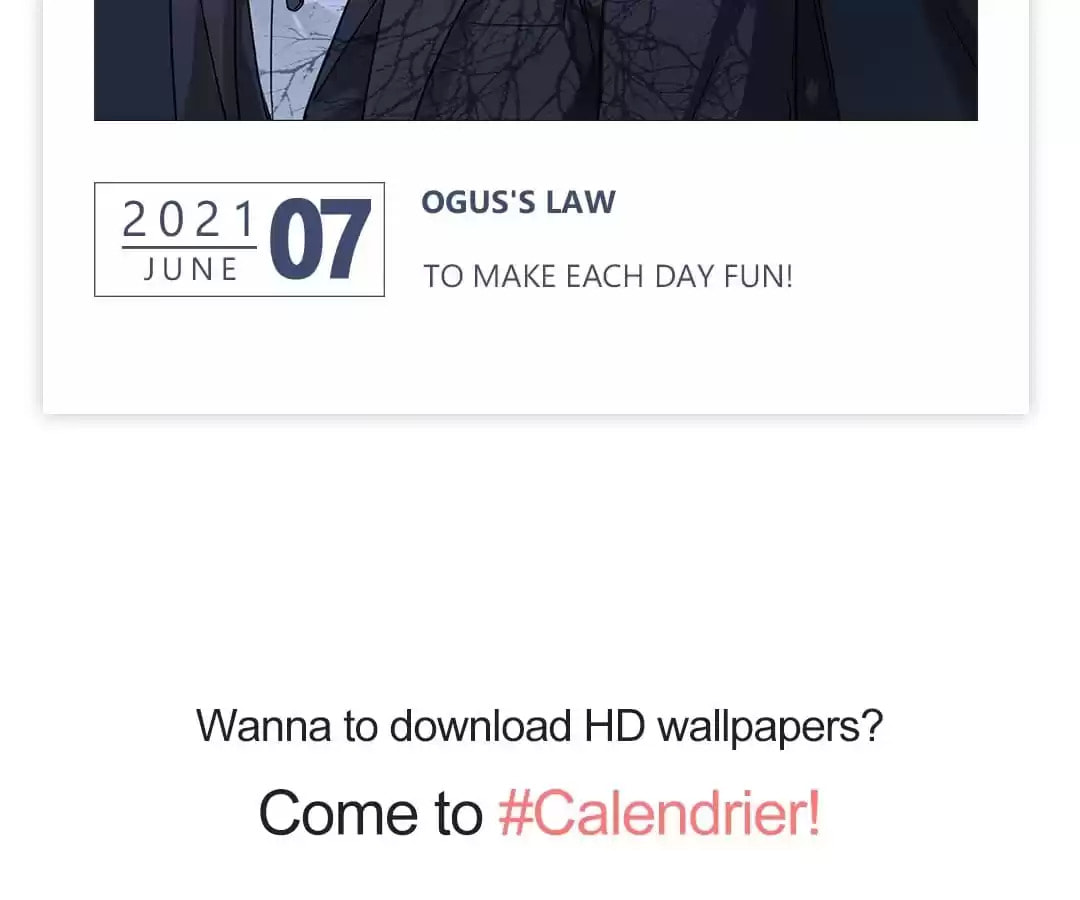 Read Calendrier Vengeur chapter 825 image 2 on Lezhin