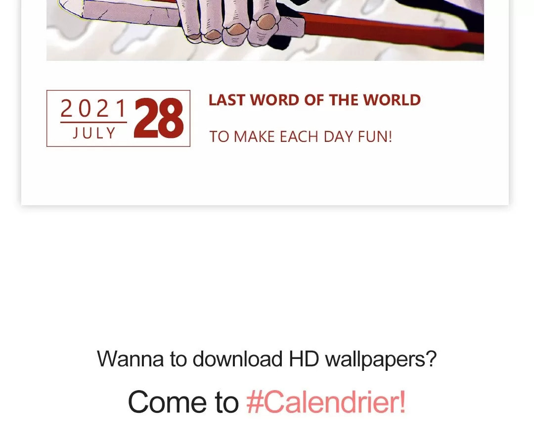 Read Calendrier Vengeur chapter 876 image 2 on Lezhin