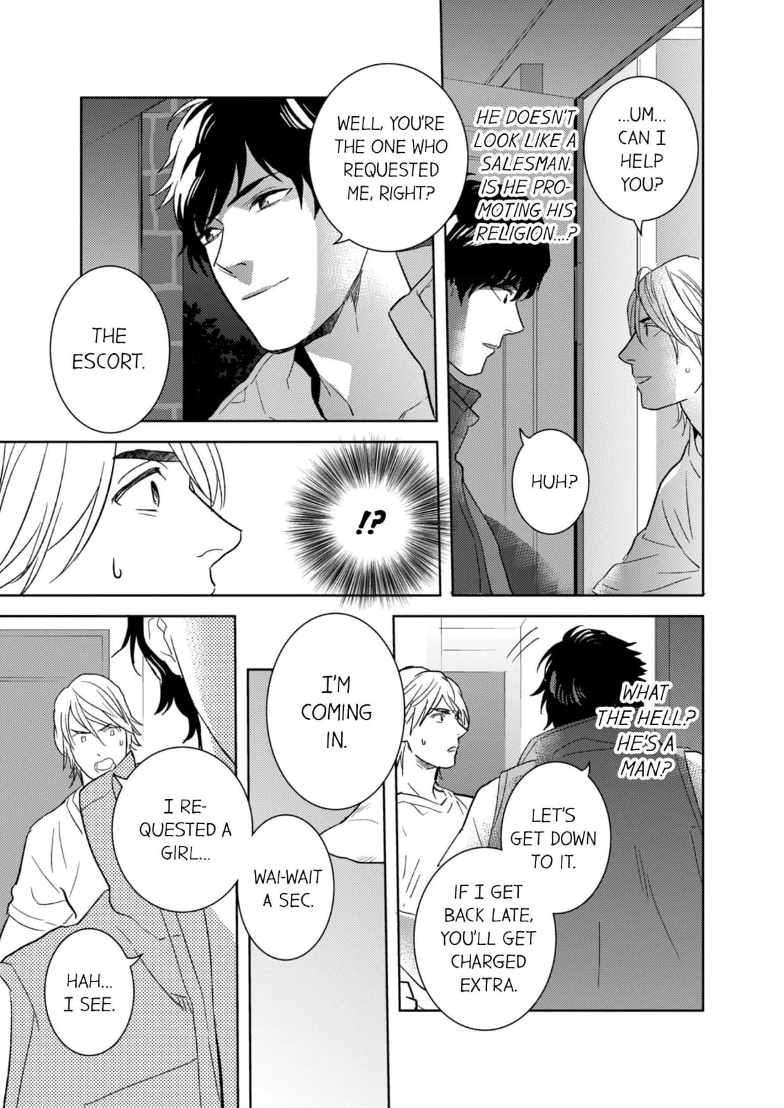 Read Call Boy! chapter 1 image 5 on Lezhin