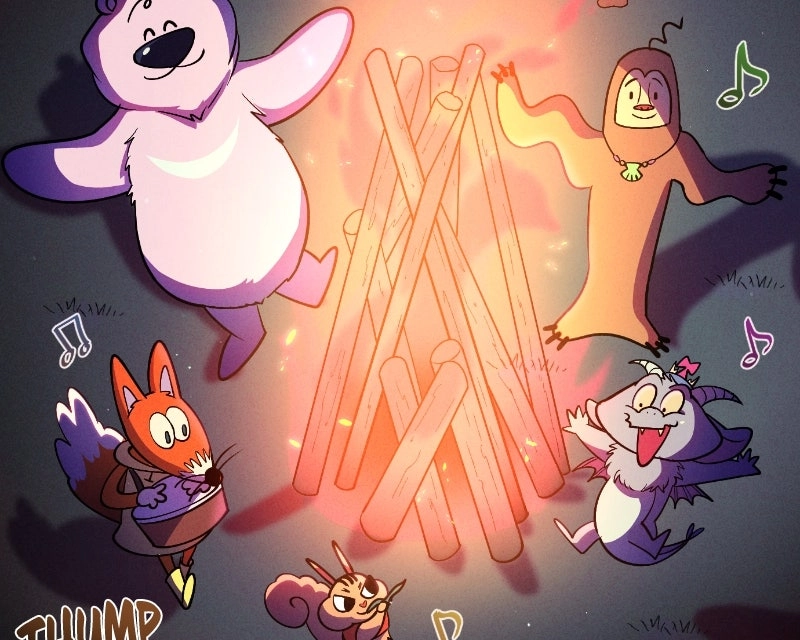 Read Campfire Friends chapter 36 image 16 on Lezhin