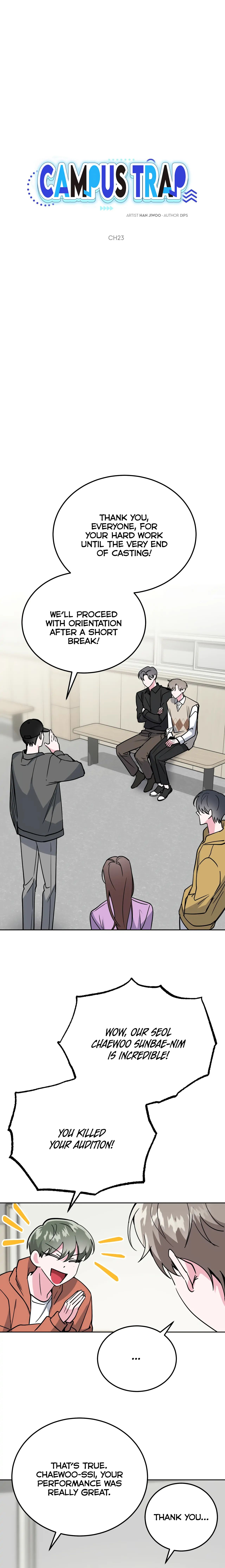 Read Campus Trap (MGS) chapter 23 image 1 on Lezhin