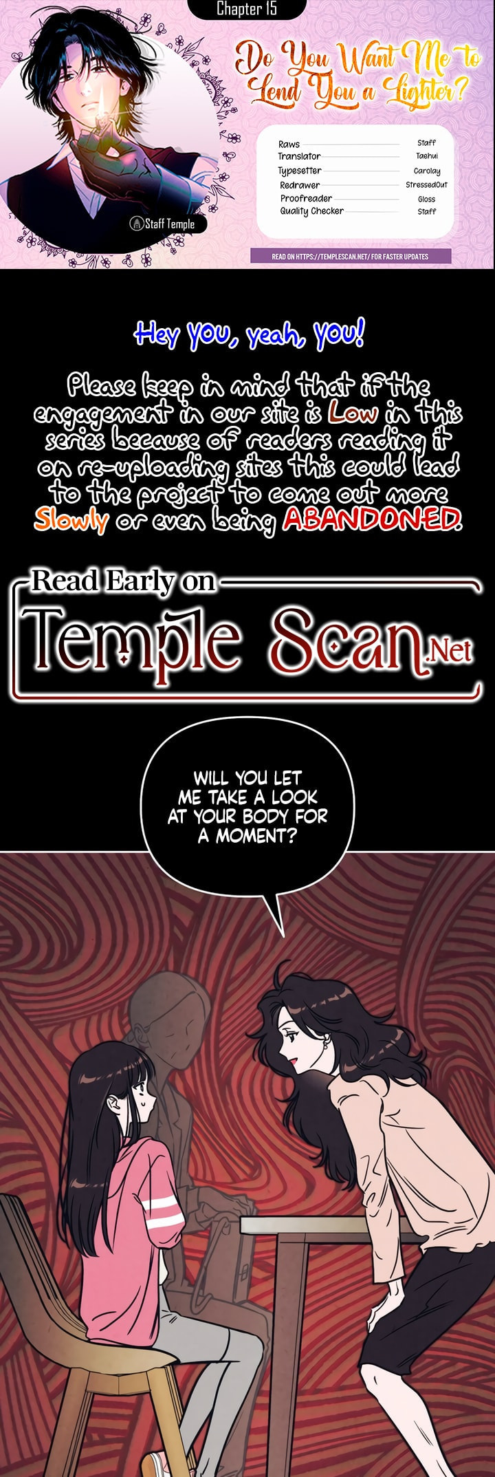 Read Can I Borrow the Fire? chapter 15 image 0 on Lezhin