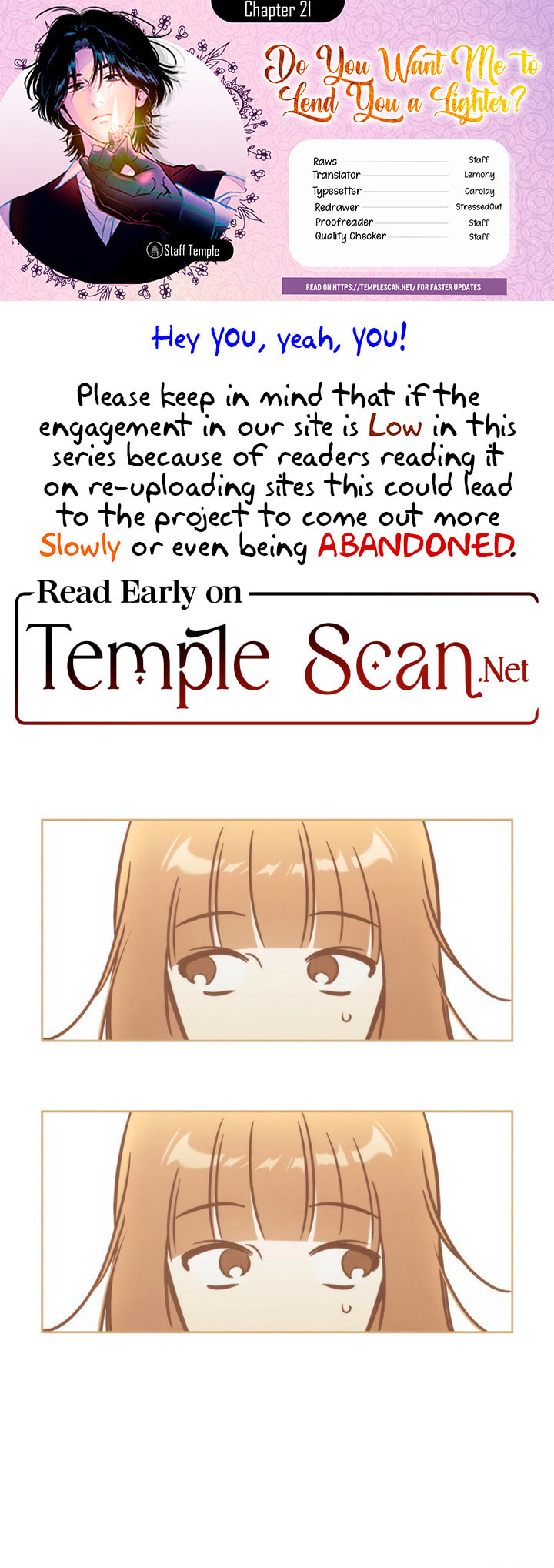 Read Can I Borrow the Fire? chapter 21 image 0 on Lezhin