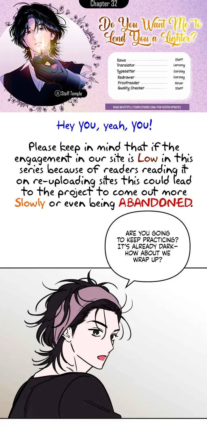 Read Can I Borrow the Fire? chapter 32 image 0 on Lezhin