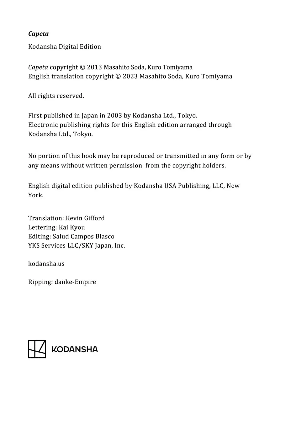 Read capeta chapter 39 image 46 on Lezhin