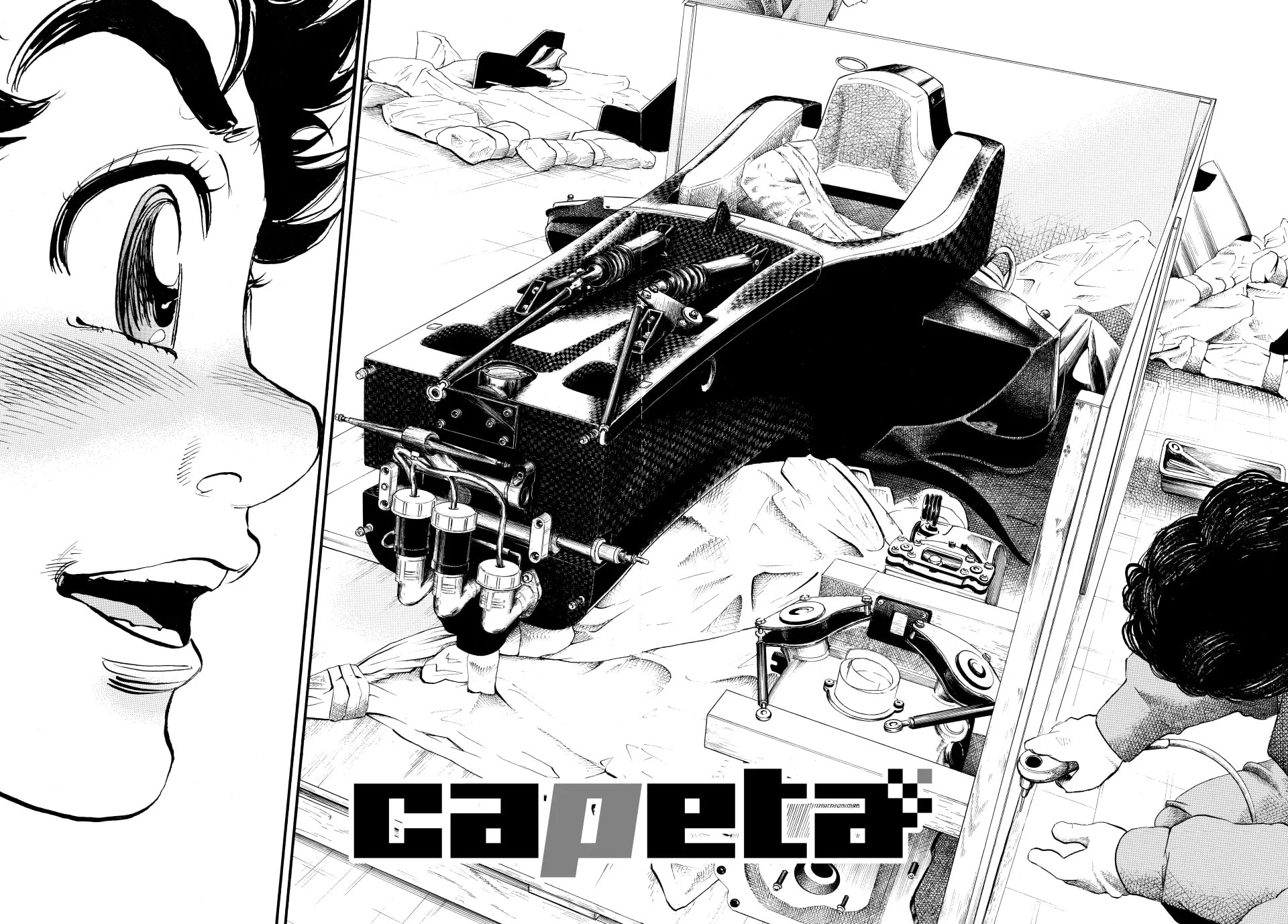 Read capeta chapter 61 image 1 on Lezhin