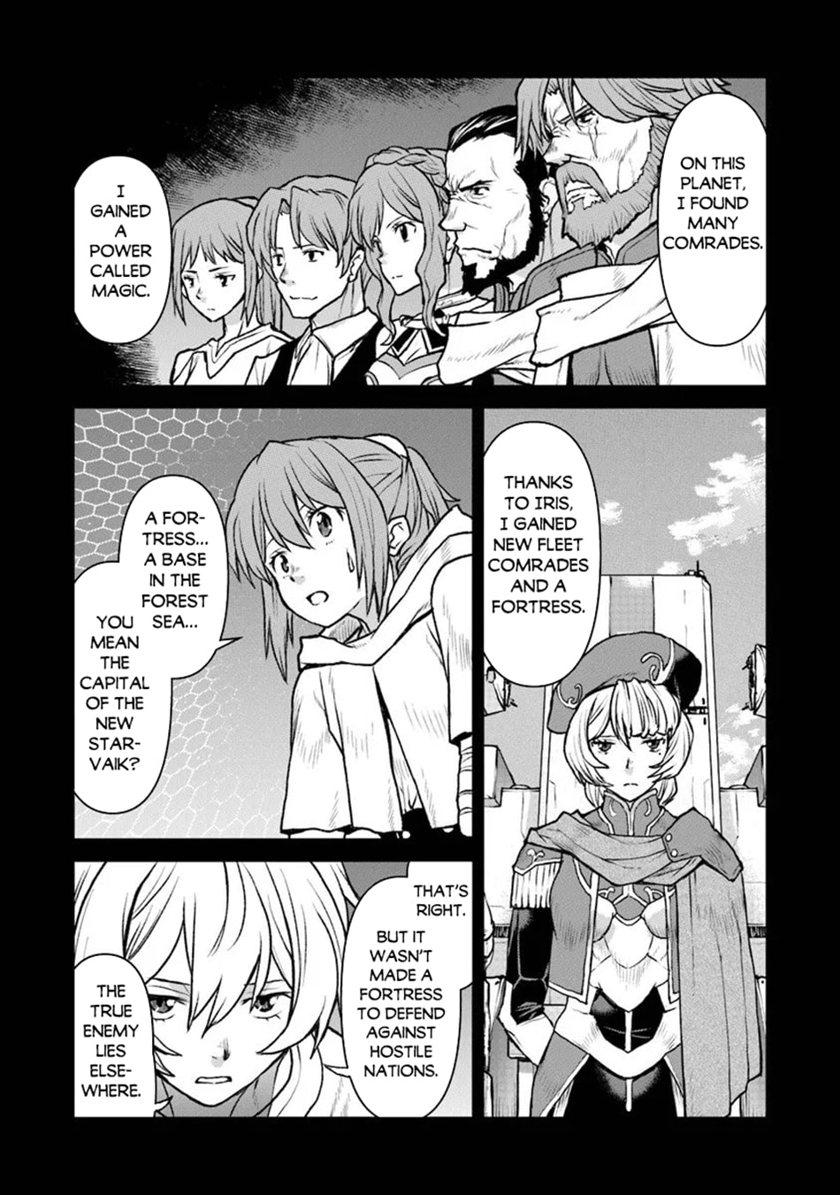 Captain Corinth: the Galactic Navy Officer Becomes an Adventurer Chapter 60 page 13 - 
