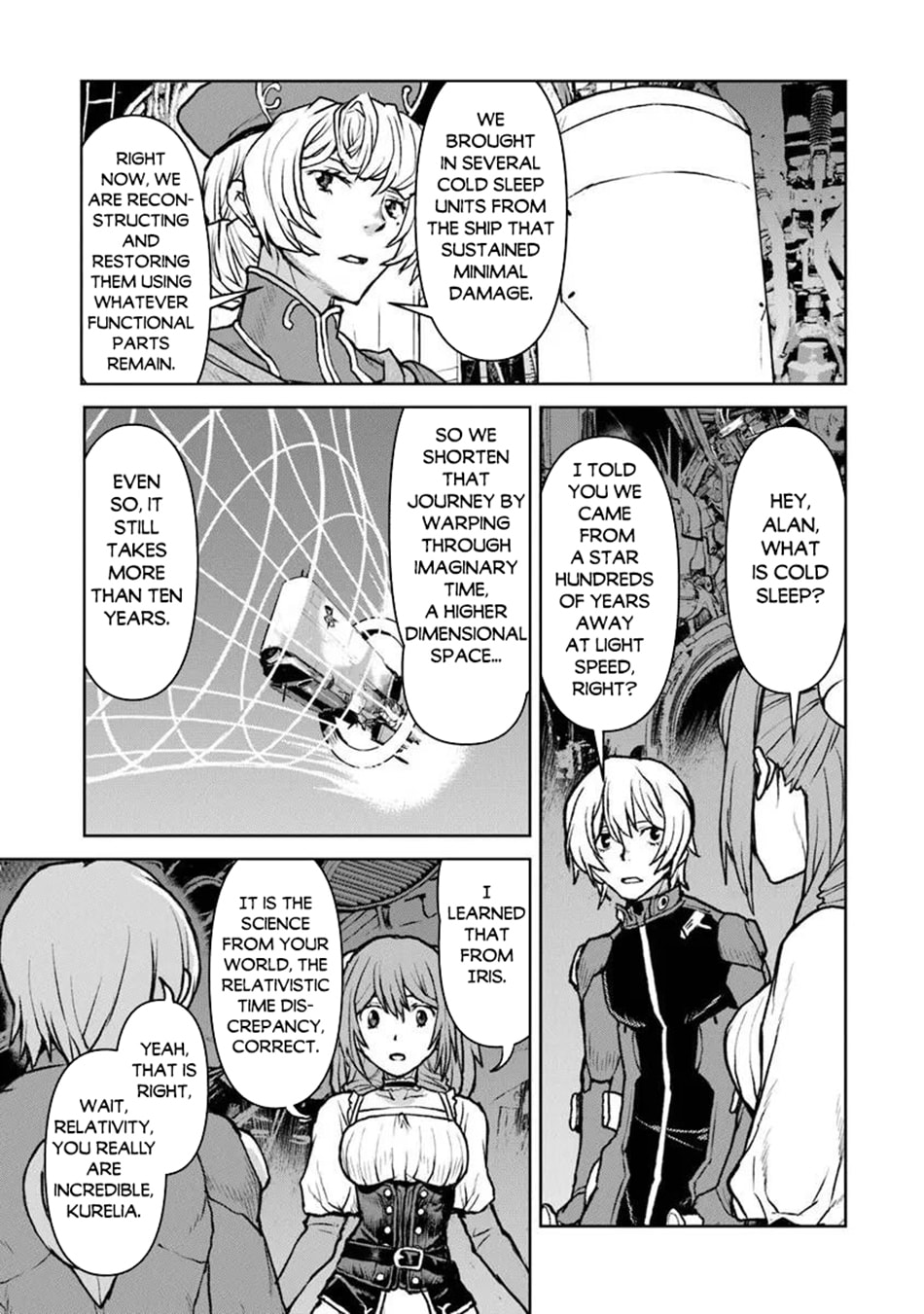 Captain Corinth: the Galactic Navy Officer Becomes an Adventurer Chapter 61 page 4 - 