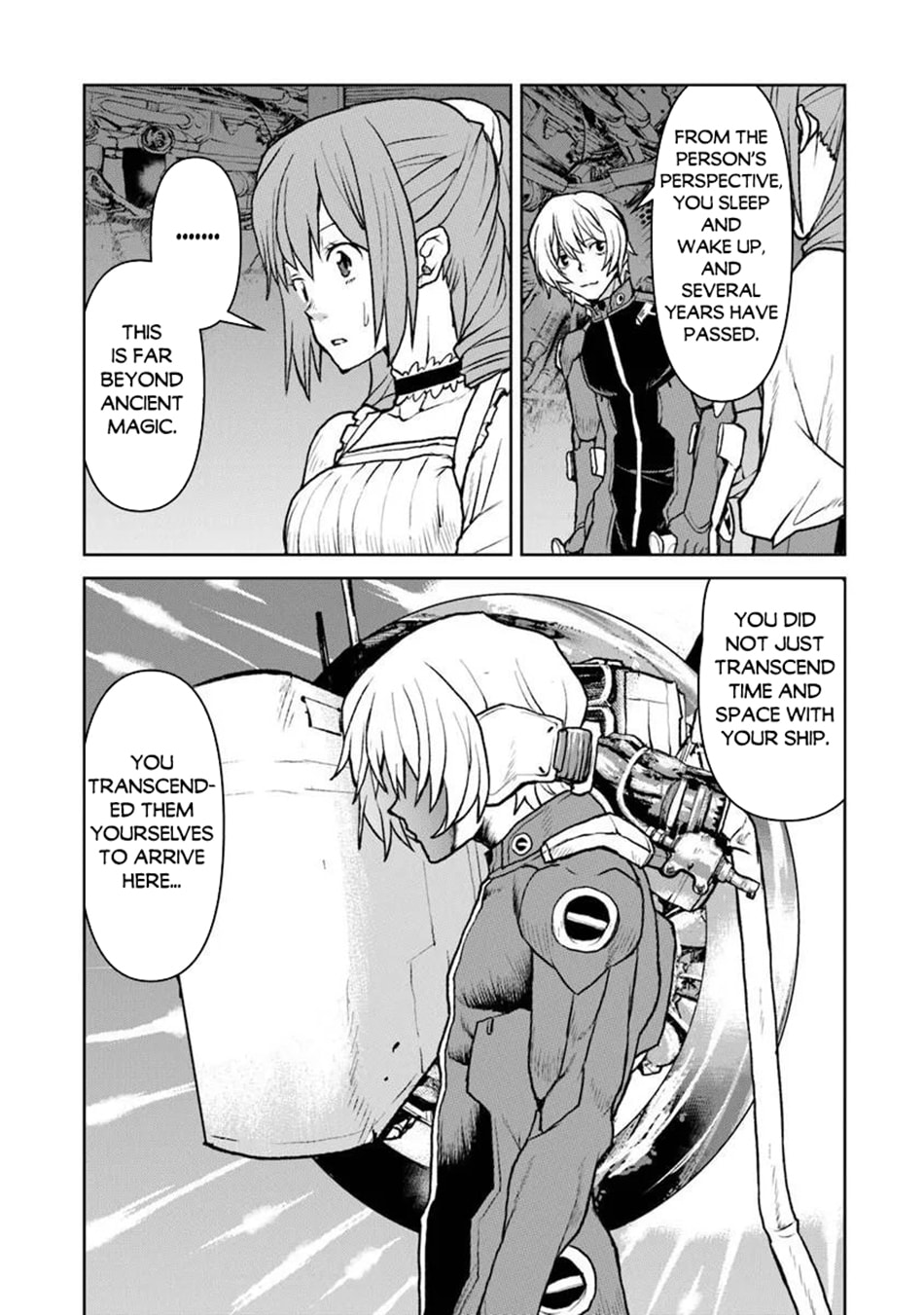 Captain Corinth: the Galactic Navy Officer Becomes an Adventurer Chapter 61 page 6 - 