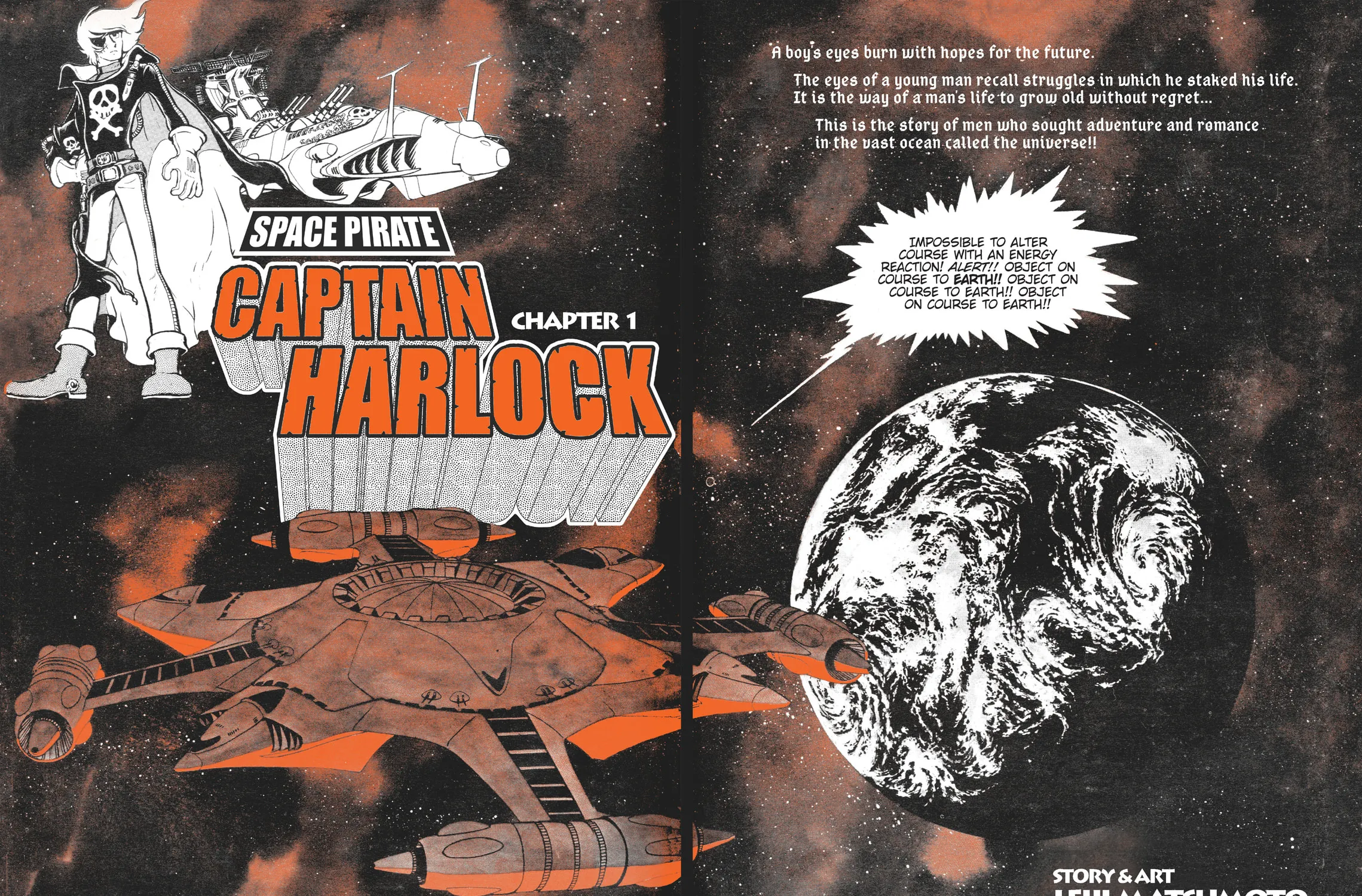 Read Captain Harlock: The Classic Collection chapter 1 image 2 on Lezhin