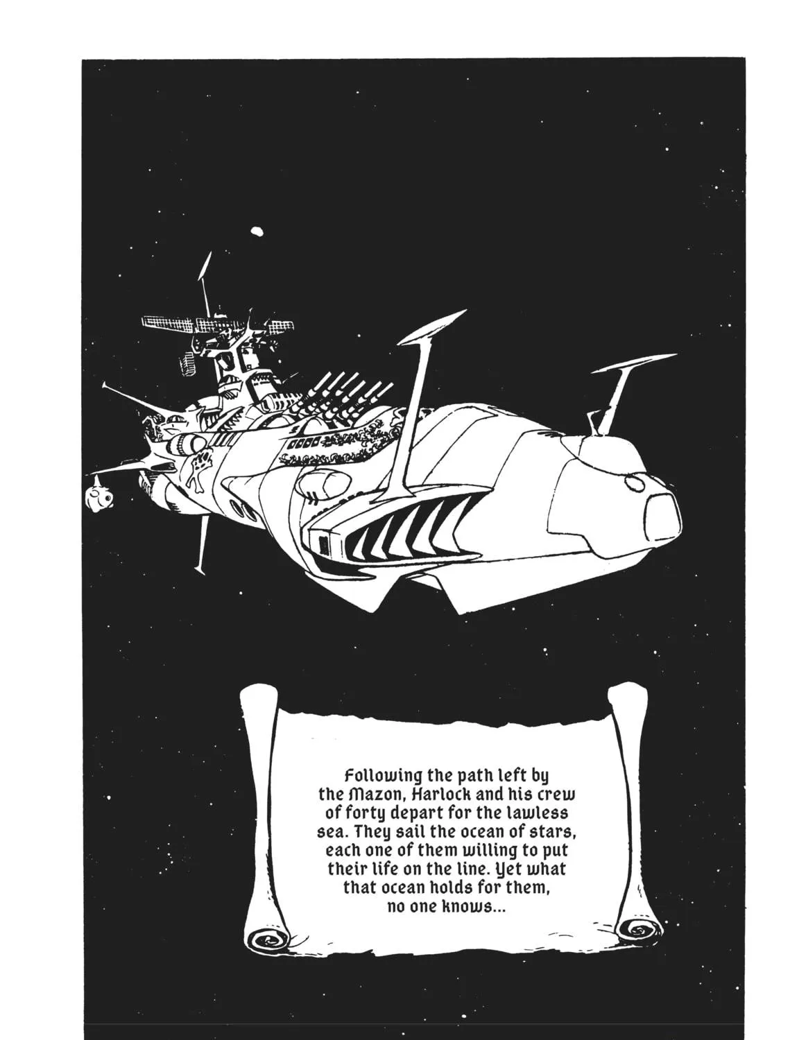 Read Captain Harlock: The Classic Collection chapter 11 image 40 on Lezhin