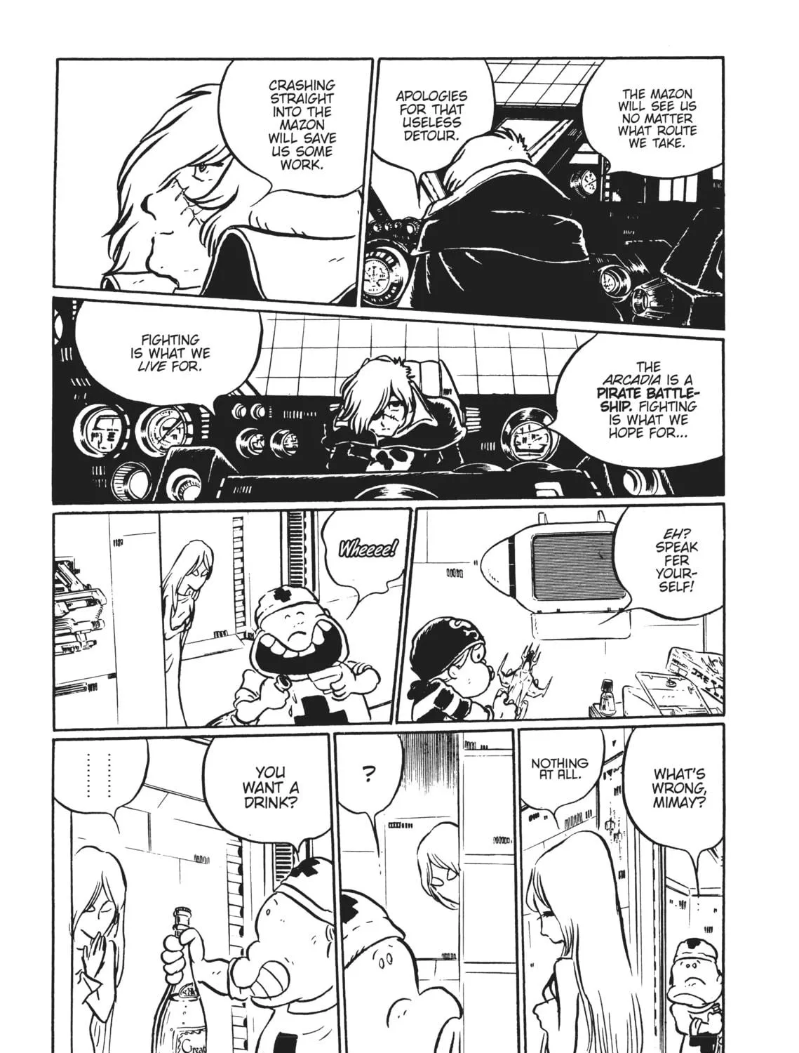 Read Captain Harlock: The Classic Collection chapter 12 image 10 on Lezhin